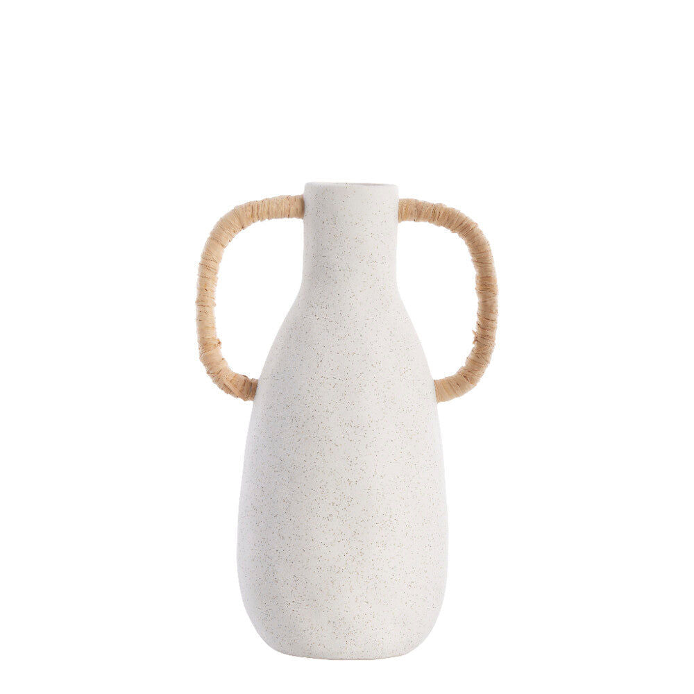 Lene Bjerre Design DK Ayelle vase H33,5 cm. hvid