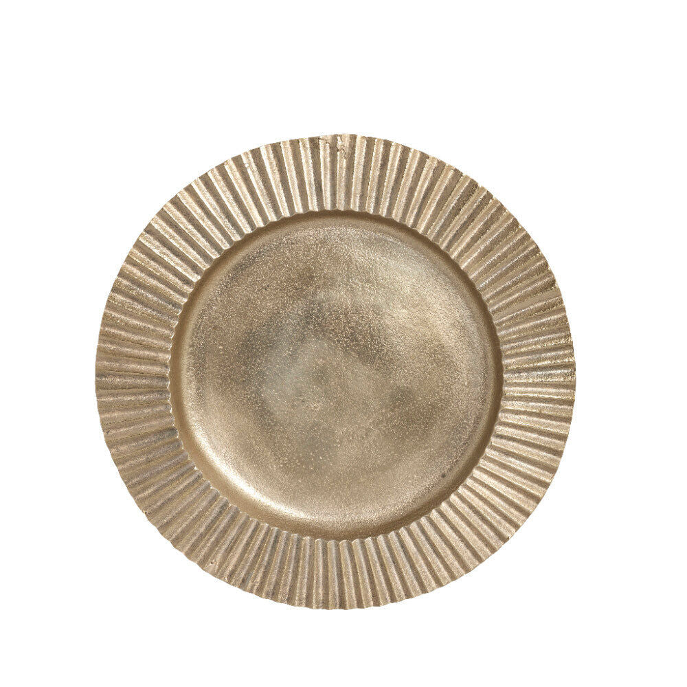 Lene Bjerre Design DK Lavisse fad 39,5 cm lys guld