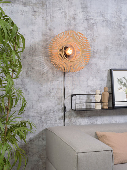 GOOD&MOJO Hanglamp Bromo rond 60cm nat. L