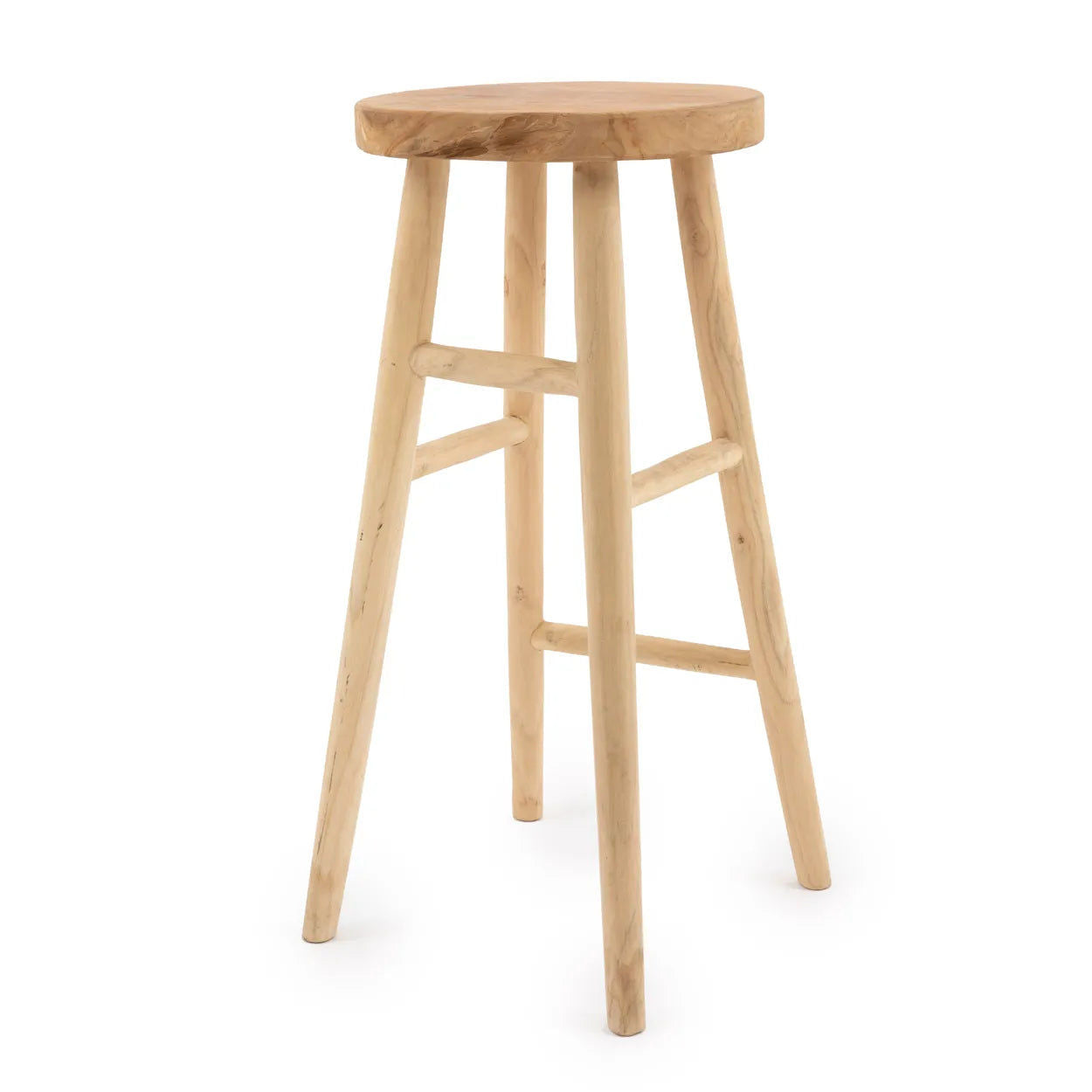 Bazar Bizar Antwerp The Kedut Bar Stool - Natural