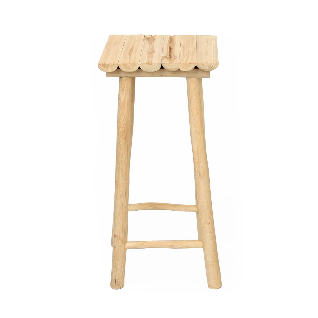 Bazar Bizar Antwerp The Island Bar Stool - Natural