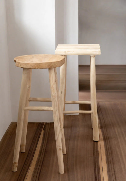 Bazar Bizar Antwerp The Island Bar Stool - Natural