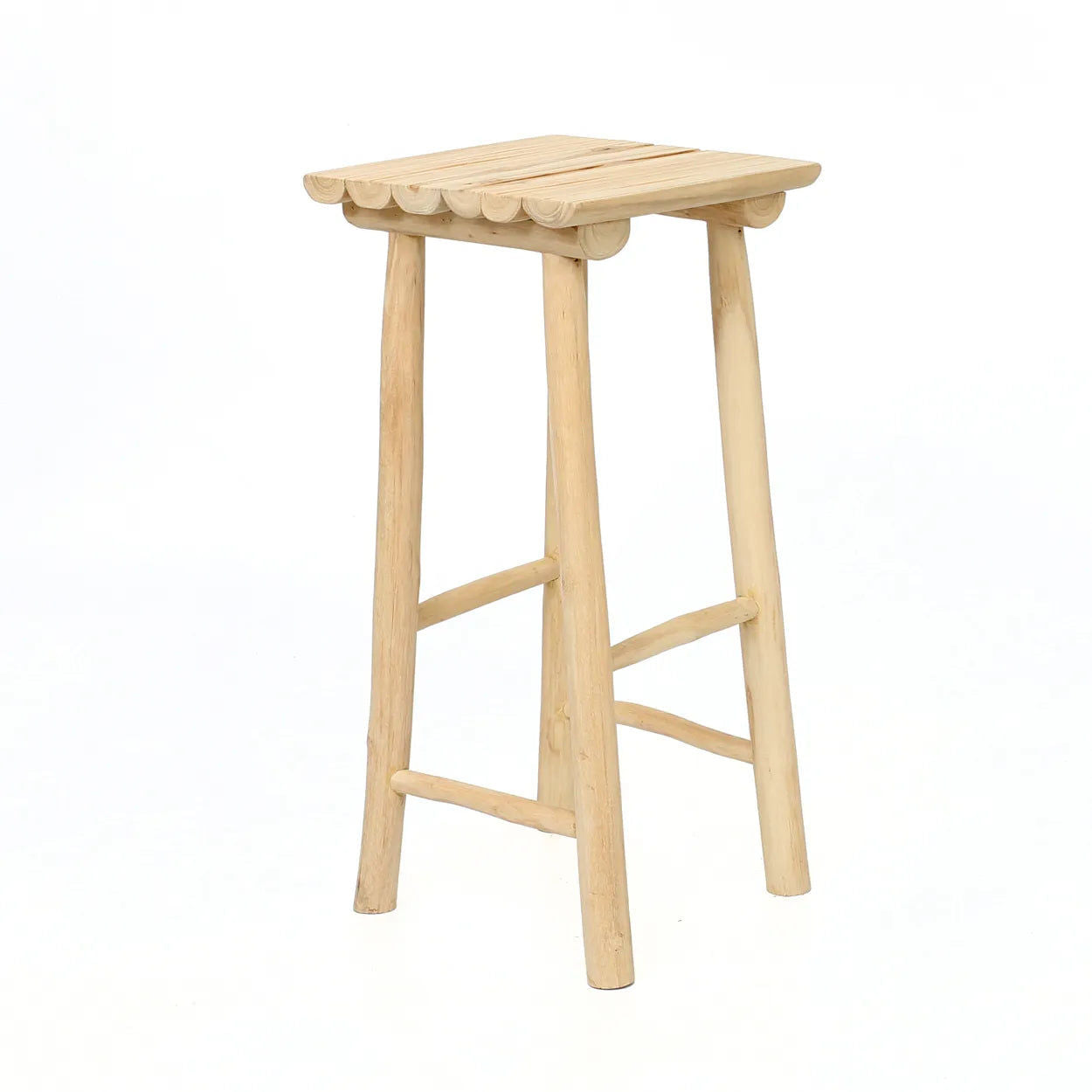 Bazar Bizar Antwerp The Island Bar Stool - Natural