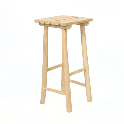 Bazar Bizar Antwerp The Island Bar Stool - Natural