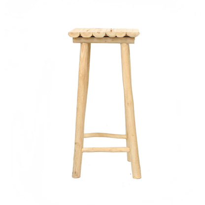 Bazar Bizar Antwerp The Island Bar Stool - Natural