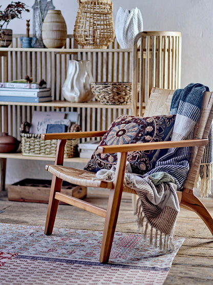 Creative Collection Mills Loungestol, Brun, Rattan