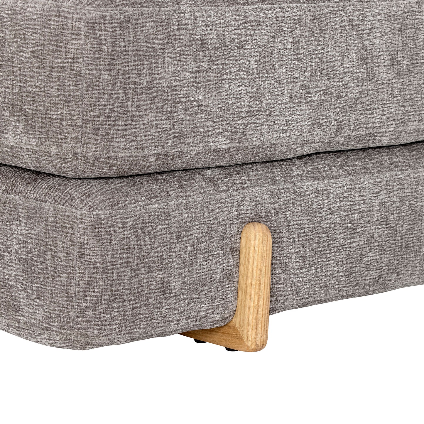 Bloomingville Groove Daybed, Grå, Polyester