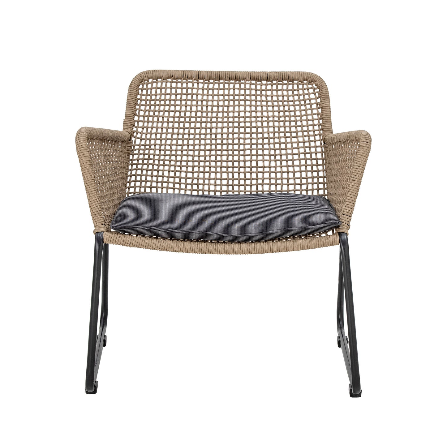 Bloomingville Mundo Loungestol, Brun, Metal