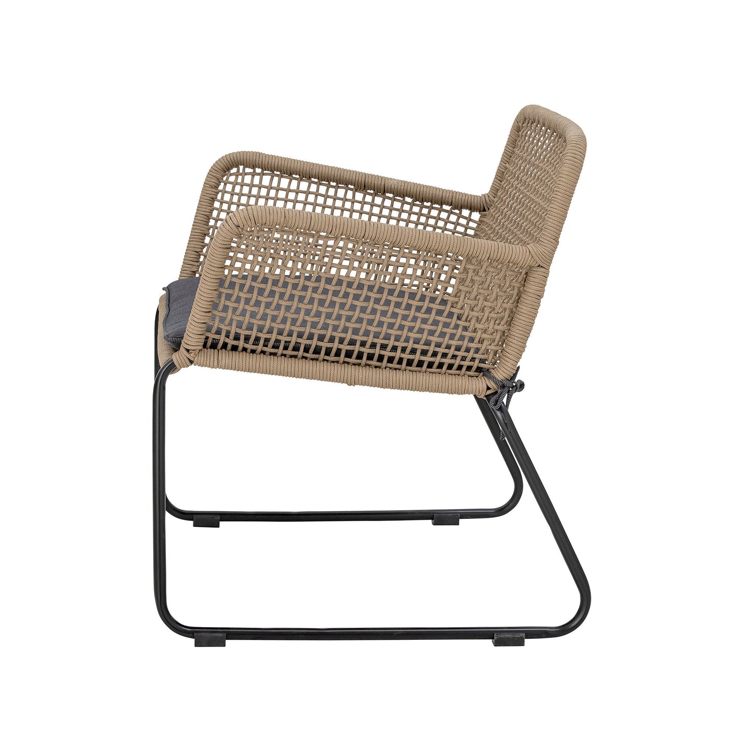 Bloomingville Mundo Loungestol, Brun, Metal