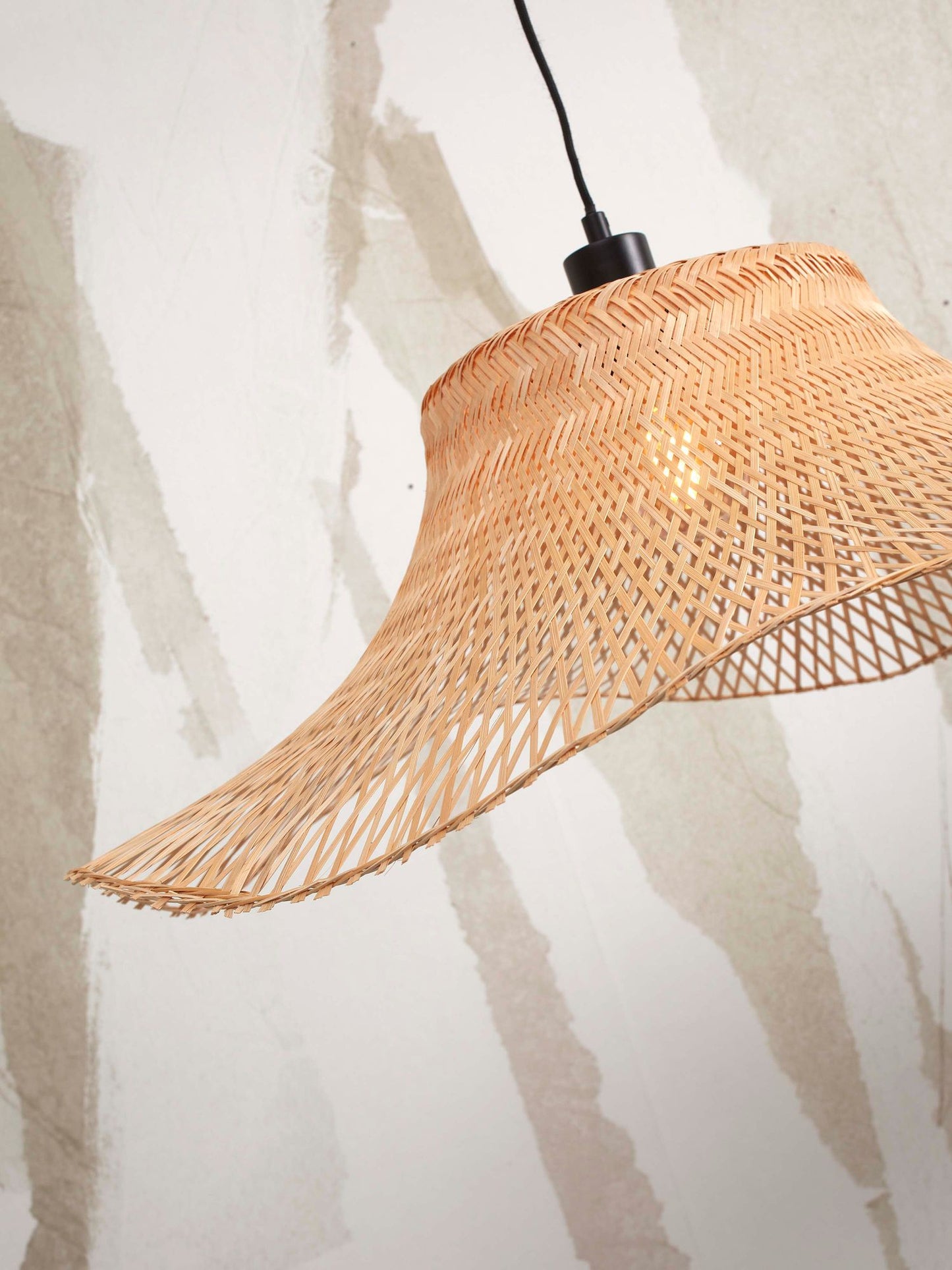 GOOD&MOJO Hanging lamp Ibiza S 50x15, bl/nat.