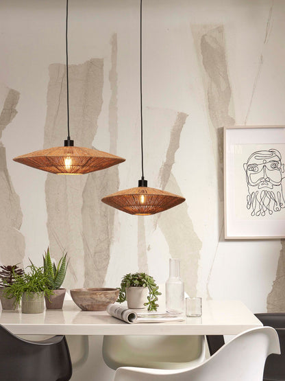 GOOD&MOJO Hanging lamp Iguazu L disc 55cm, bl.