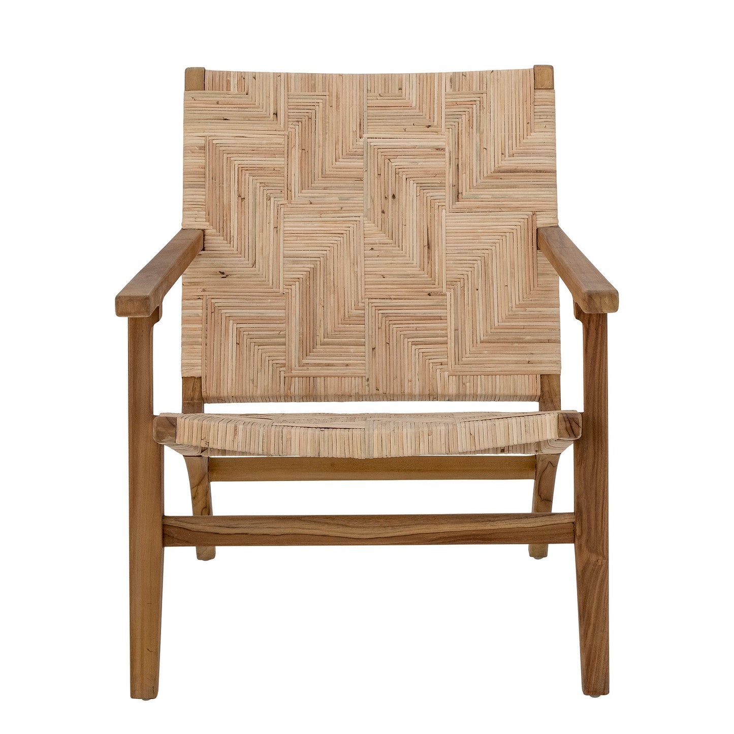 Creative Collection Mills Loungestol, Brun, Rattan