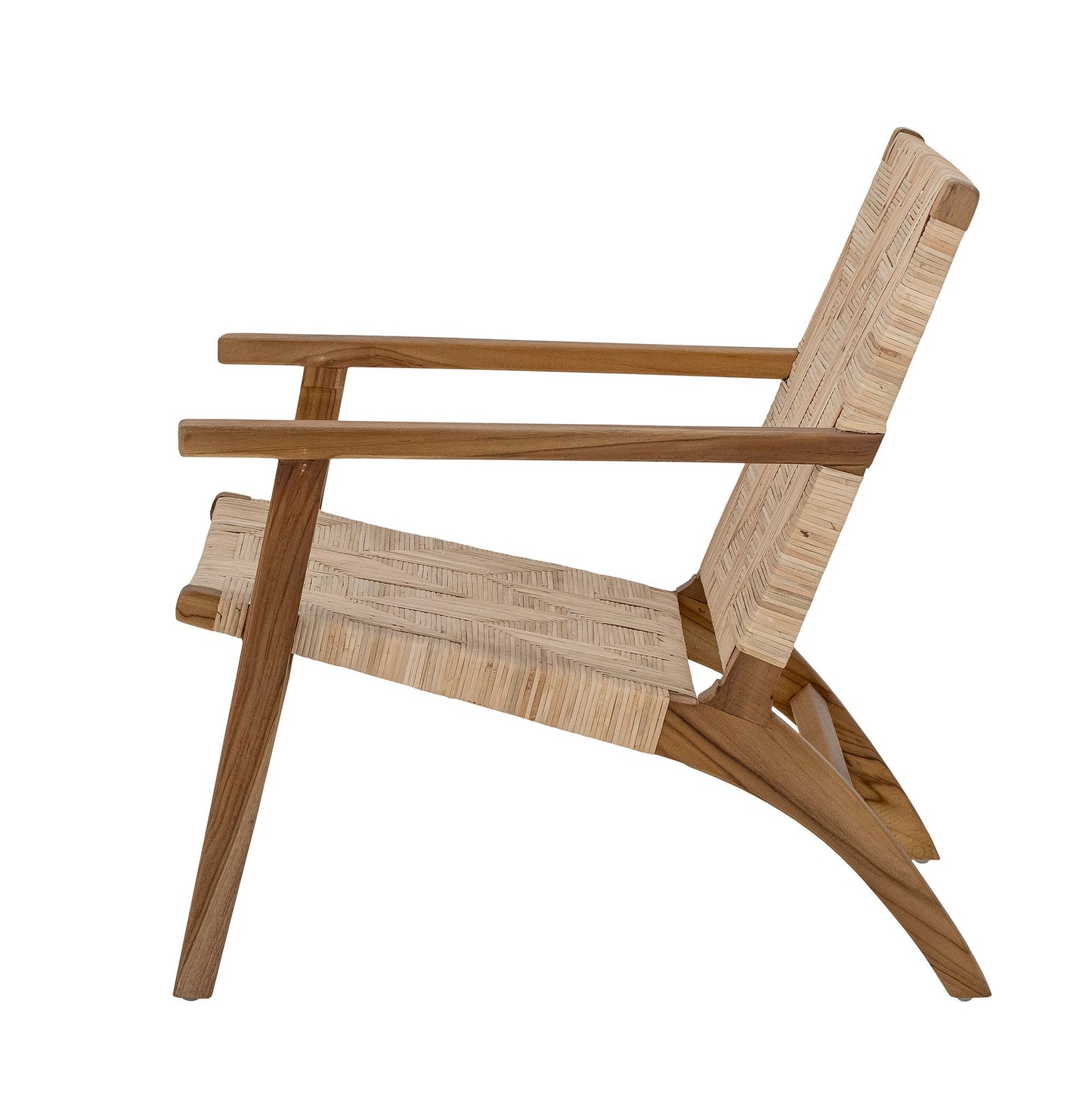 Creative Collection Mills Loungestol, Brun, Rattan