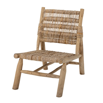 Bloomingville Ruthy Loungestol, Natur, Teak