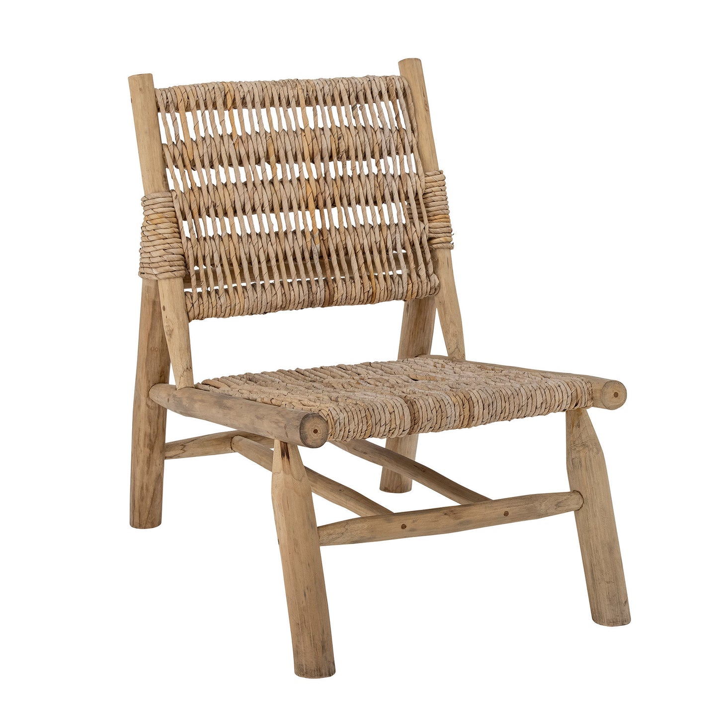 Bloomingville Ruthy Loungestol, Natur, Teak