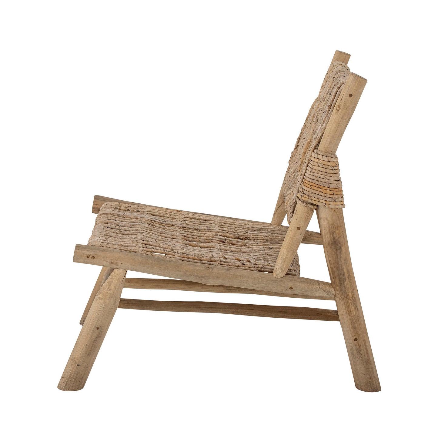 Bloomingville Ruthy Loungestol, Natur, Teak