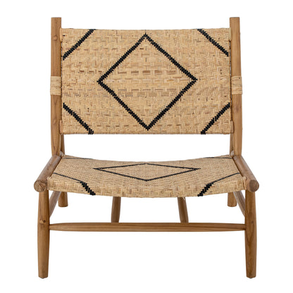 Creative Collection Lennox Loungestol, Natur, Teak