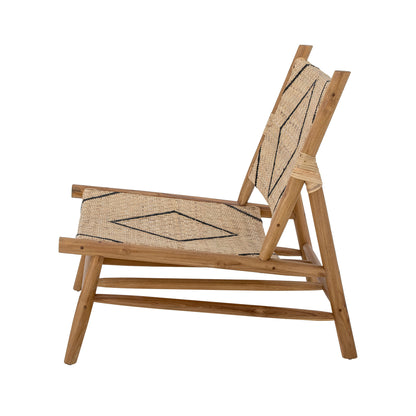 Creative Collection Lennox Loungestol, Natur, Teak