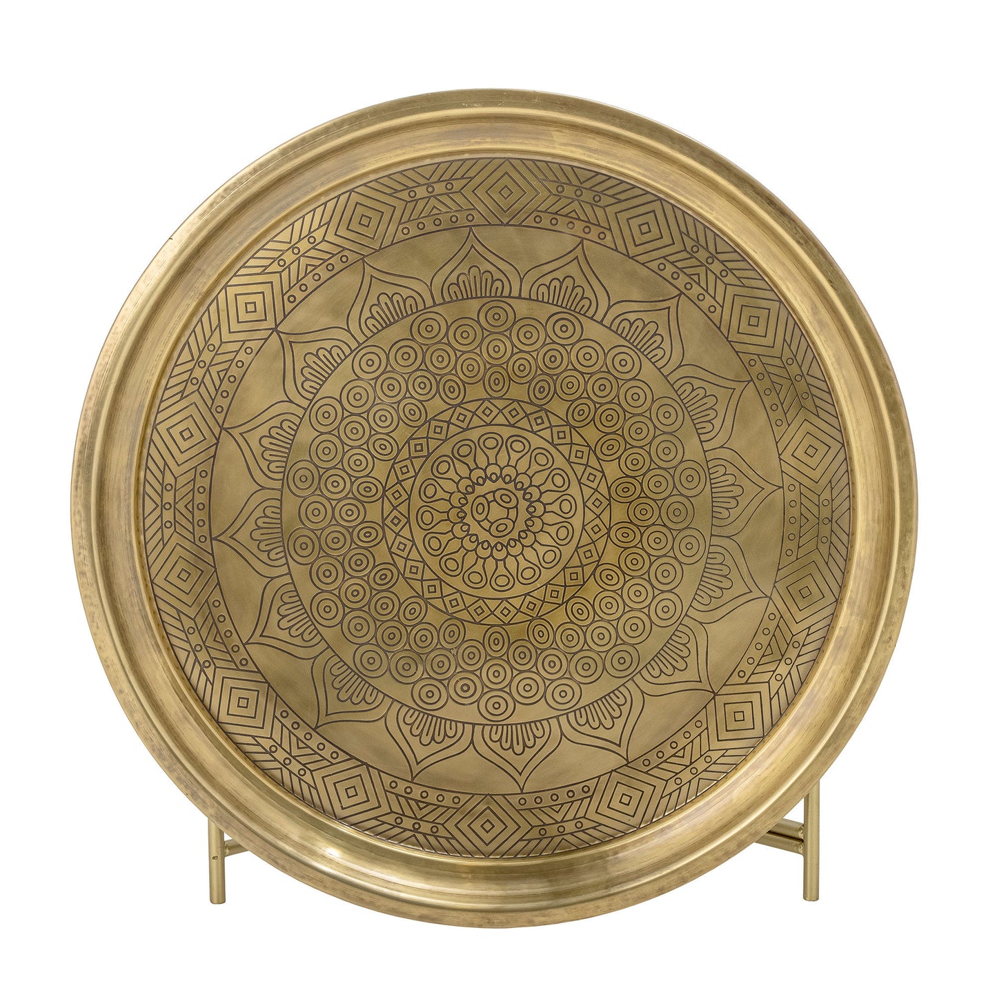 Bloomingville Dalia Bakkebord, Brass, Metal